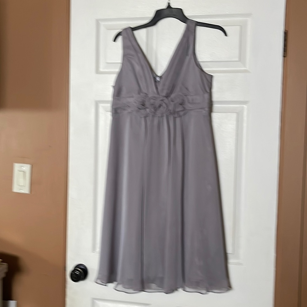 Gray dress for wedding